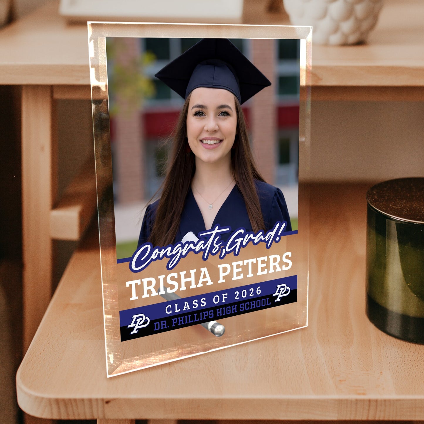 Dr. Phillips High School Glass Plaque Design 2