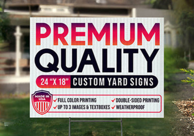 Custom Yard Signs: The Affordable, High-Visibility Marketing Tool Every Small Business Needs Today