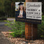 Personalized Graduation Yard Sign Design 1