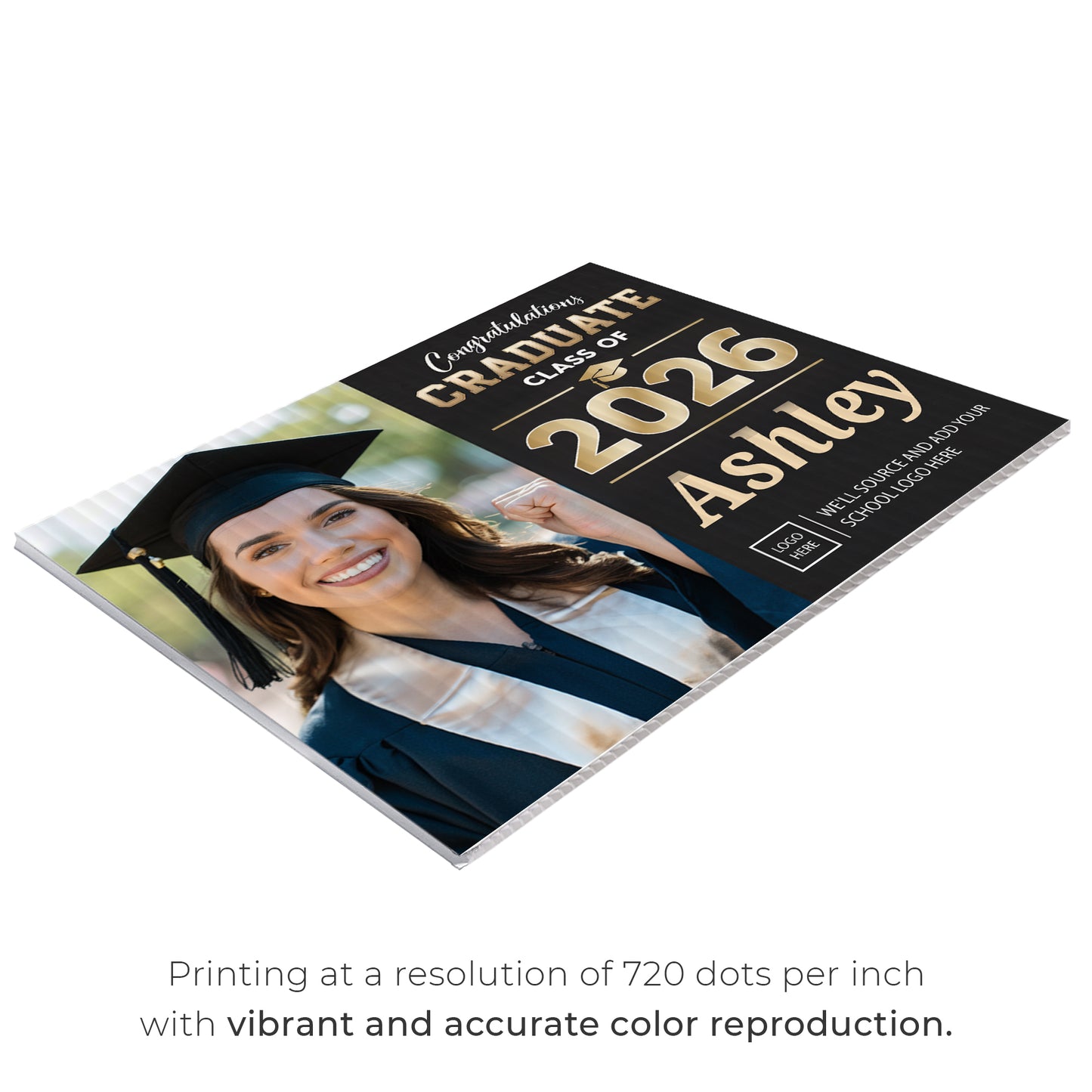 Personalized Graduation Yard Sign Design 3