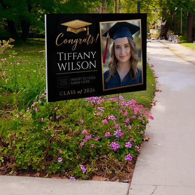 Personalized Graduation Yard Sign Design 5
