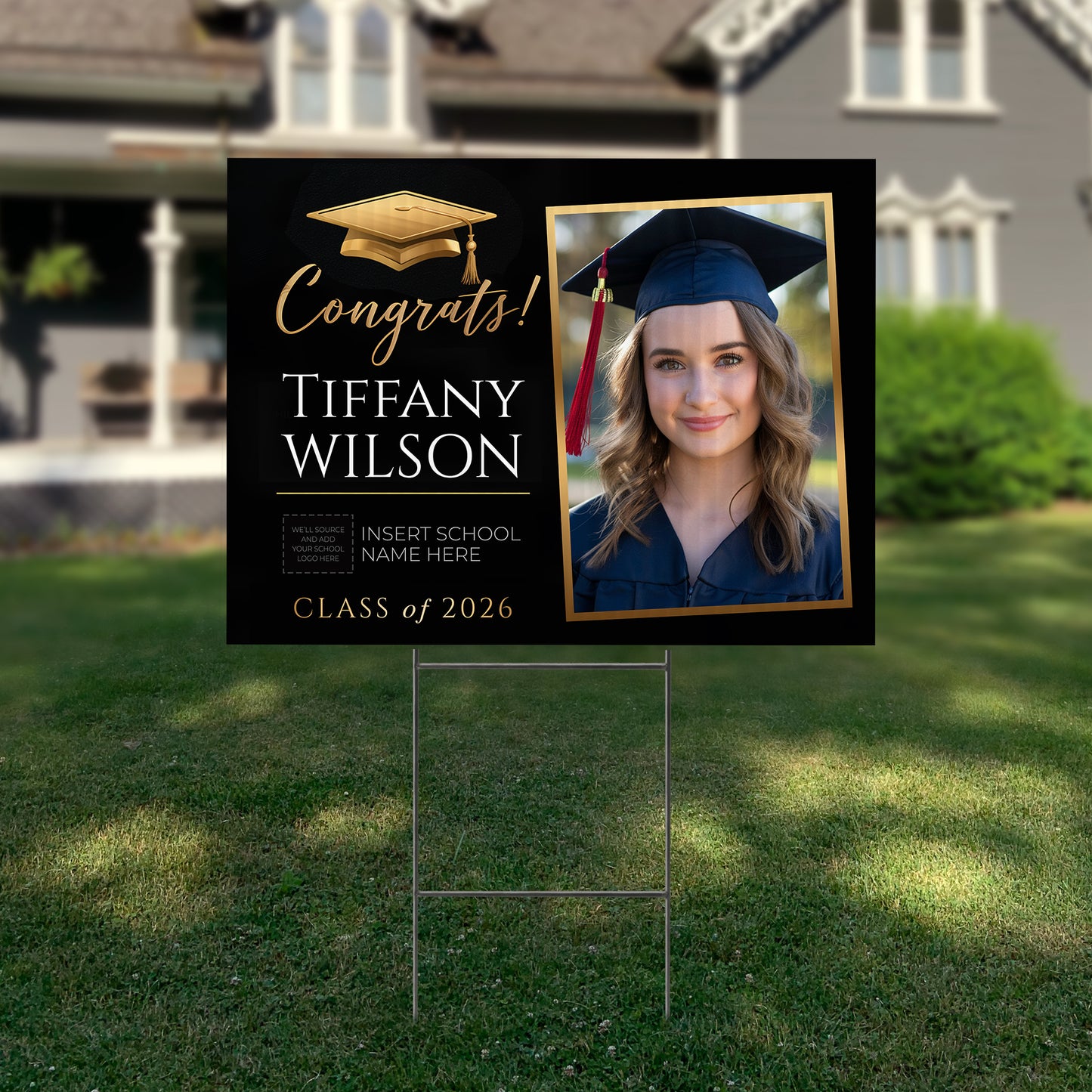 Personalized Graduation Yard Sign Design 5