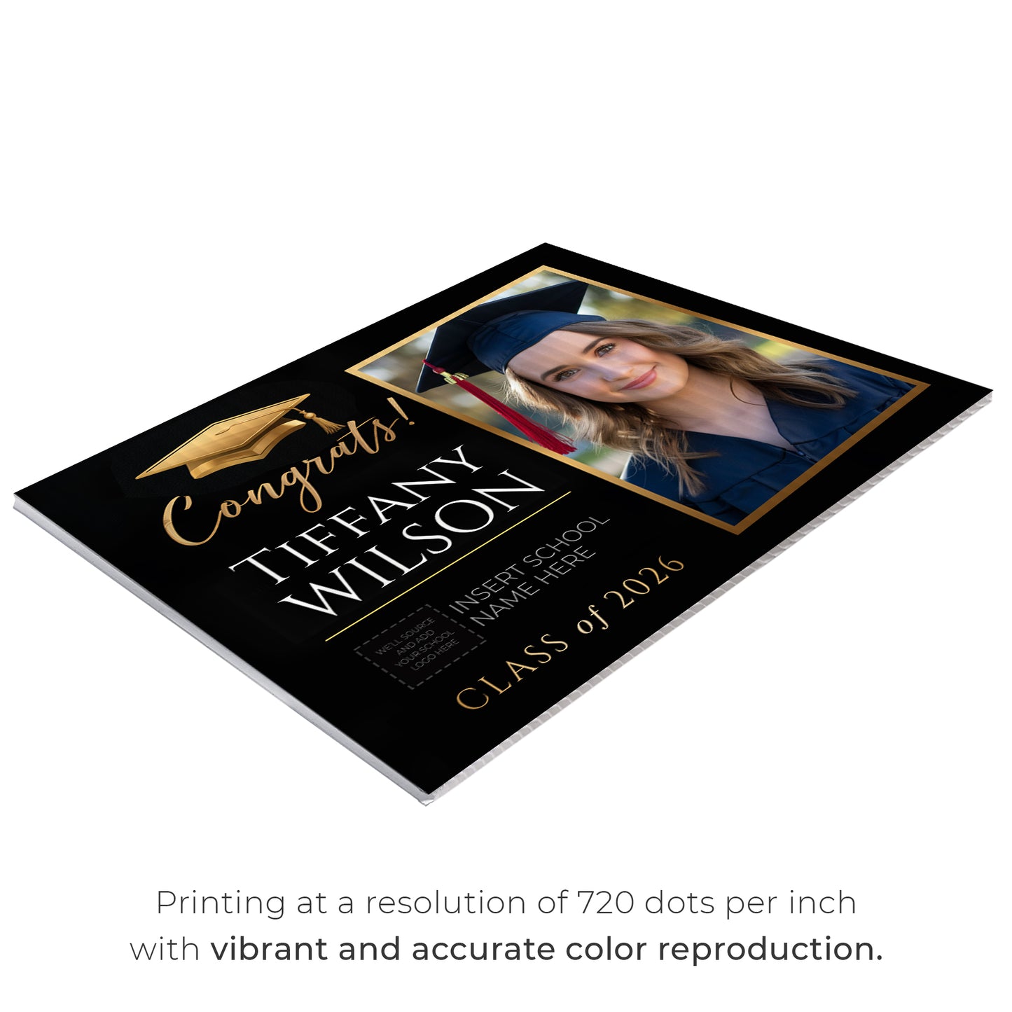 Personalized Graduation Yard Sign Design 5
