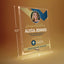 Chesterton Academy of Orlando Glass Plaque Design 1