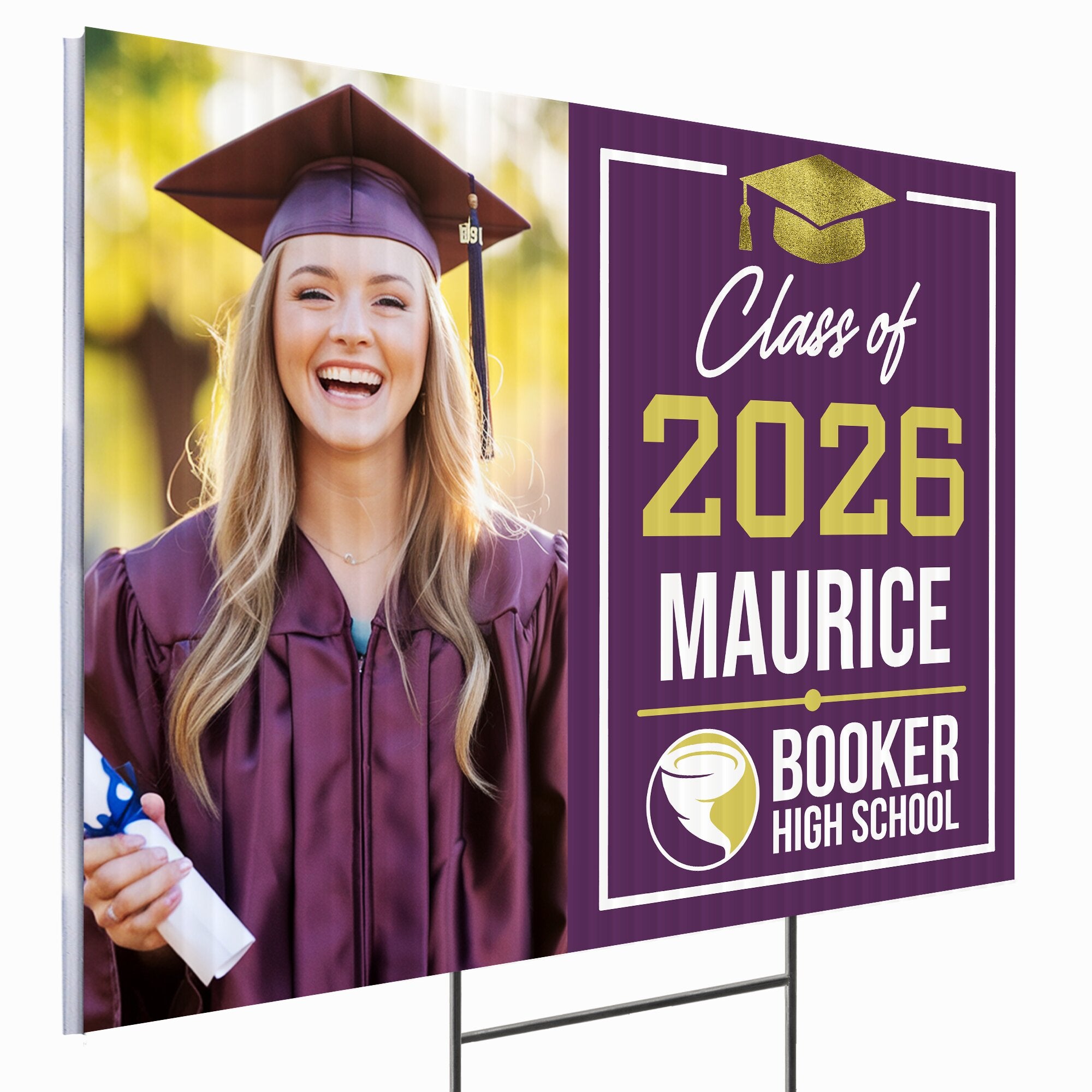 Booker High School Design 8 – Yard Sign Wizards