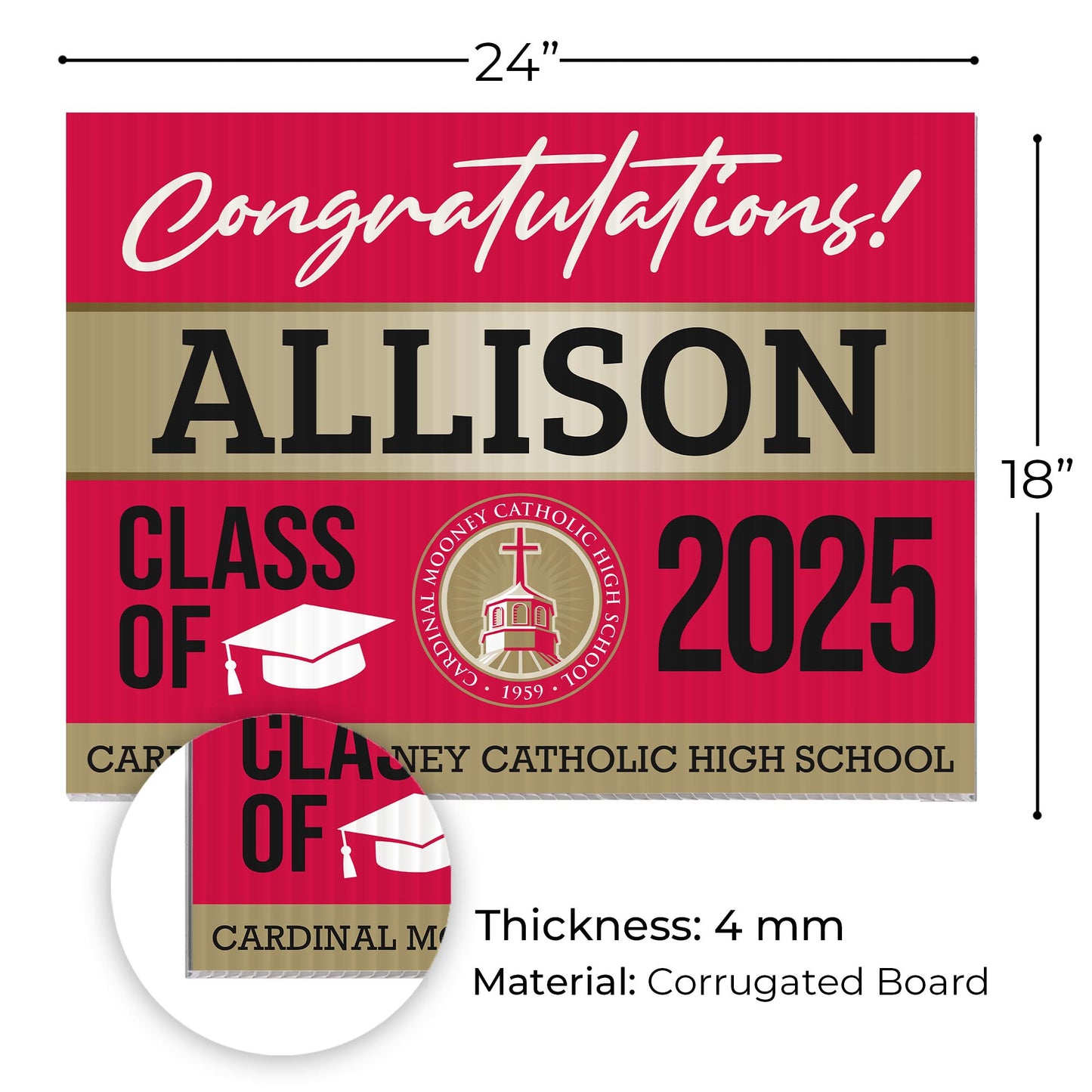 Cardinal Mooney Catholic High School Design 1