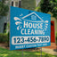 House Cleaning Services Yard Sign Design 1 -  BFS-HSCL-24X18-DS-D1-BFS-HSCL--24X18-SS-D1