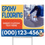 Epoxy Flooring Services Yard Sign Design 1 -  BFS-EPXY-24X18-DS-D1-BFS-EPXY-24X18-SS-D1