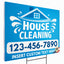House Cleaning Services Yard Sign Design 1 -  BFS-HSCL-24X18-DS-D1-BFS-HSCL--24X18-SS-D1