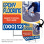 Epoxy Flooring Services Yard Sign Design 1 -  BFS-EPXY-24X18-DS-D1-BFS-EPXY-24X18-SS-D1