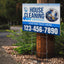 House Cleaning Services Yard Sign Design 2 -  BFS-HSCL-24X18-DS-D2-BFS-HSCL--24X18-SS-D2