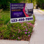 Hurricane Shutter Services Yard Sign Design 2 -  BFS-HUR-24X18-DS-D2-BFS-HUR-24X18-SS-D2