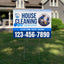 House Cleaning Services Yard Sign Design 2 -  BFS-HSCL-24X18-DS-D2-BFS-HSCL--24X18-SS-D2