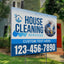 House Cleaning Services Yard Sign Design 2 -  BFS-HSCL-24X18-DS-D2-BFS-HSCL--24X18-SS-D2