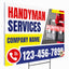 Handyman Service Yard Sign Design 2