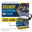 Basement Waterproofing and Sealing Services Yard Sign Design 2 -  BFS-BSMNT-24X18-DS-D2-BFS-BSMNT-24X18-SS-D2