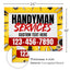 Handyman Service Yard Sign Design 3