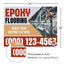 Epoxy Flooring Services Yard Sign Design 3