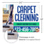 Carpet Cleaning Services Yard Sign Design 3