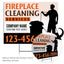 Fireplace Cleaning Services Yard Sign Design 3