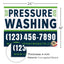 Pressure Washing Services Yard Sign Design 4