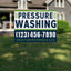 Pressure Washing Services Yard Sign Design 4