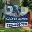 Carpet Cleaning Services Yard Sign Design 4