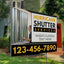 Hurricane Shutter Services Yard Sign Design 4