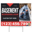 Basement Waterproofing and Sealing Services Yard Sign Design 4