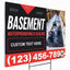 Basement Waterproofing and Sealing Services Yard Sign Design 4