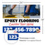 Epoxy Flooring Services Yard Sign Design 5