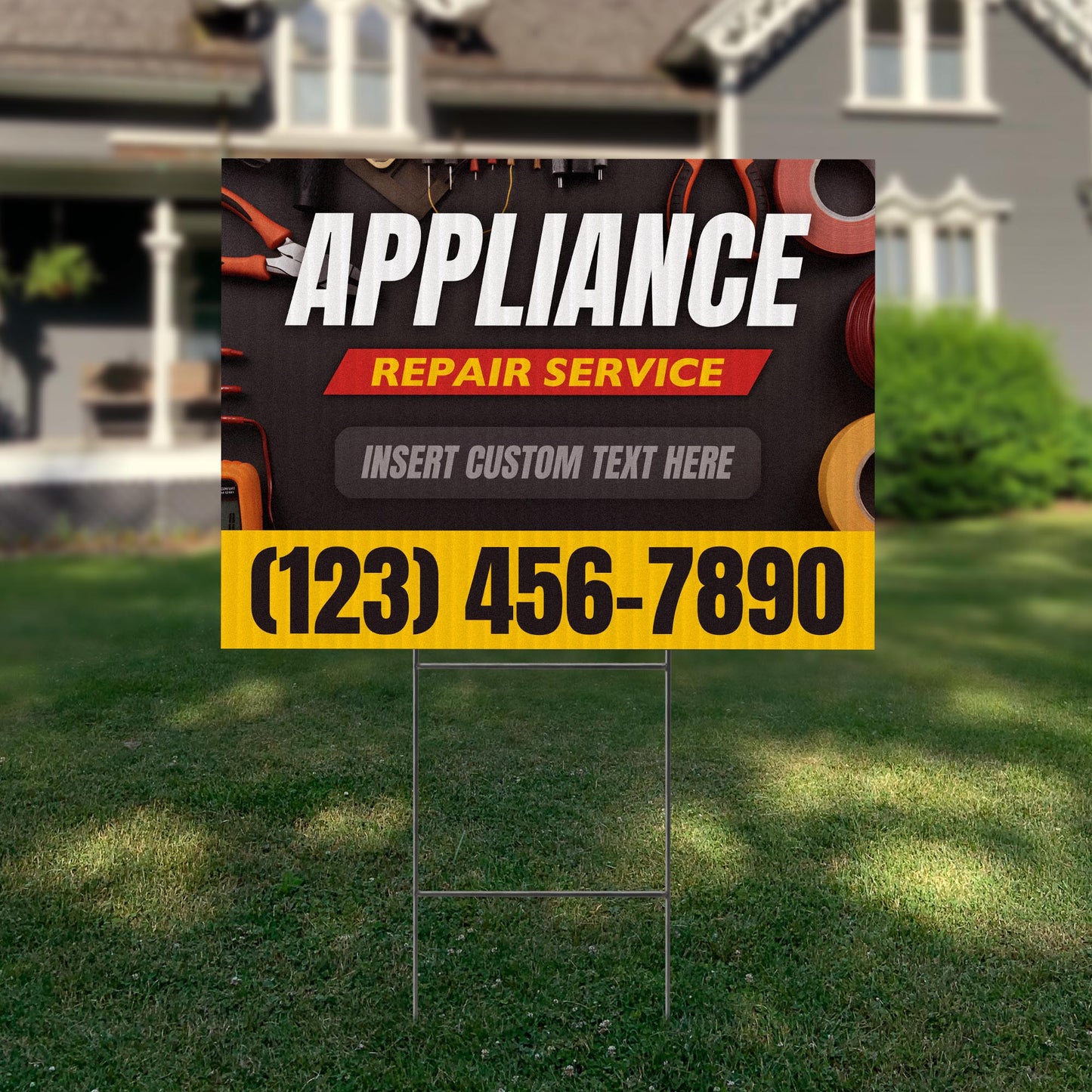 Appliance Repair Services Yard Sign Design 5