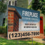 Fireplace Cleaning Services Yard Sign Design 5