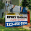 Epoxy Flooring Services Yard Sign Design 5