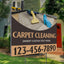 Carpet Cleaning Services Yard Sign Design 5