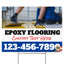 Epoxy Flooring Services Yard Sign Design 5