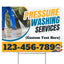 Pressure Washing Services Yard Sign Design 5