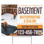 Basement Waterproofing and Sealing Services Yard Sign Design 5