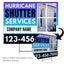 Hurricane Shutter Services Yard Sign Design 5