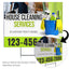 House Cleaning Services Yard Sign Design 5 -  BFS-HSCL-24X18-DS-D5-BFS-HSCL--24X18-SS-D5