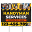 Handyman Service Yard Sign Design 7 -  BFS-HNDY-24X18-DS-D7-BFS-HNDY-24X18-SS-D7