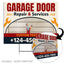 Garage Door Repair Yard Sign Design 7