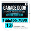 Garage Door Repair Yard Sign Design 8 -  BFS-GRGDR-24X18-DS-D8-BFS-GRGDR-24X18-SS-D8