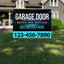 Garage Door Repair Yard Sign Design 8