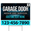 Garage Door Repair Yard Sign Design 8 -  BFS-GRGDR-24X18-DS-D8-BFS-GRGDR-24X18-SS-D8
