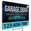 Garage Door Repair Yard Sign Design 8 -  BFS-GRGDR-24X18-DS-D8-BFS-GRGDR-24X18-SS-D8