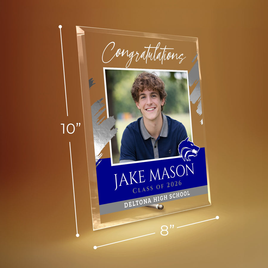 Deltona High School Glass Plaque Design 5