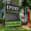Epoxy Flooring Services Yard Sign Design 4 -  BFS-EPXY-24X18-DS-D4-BFS-EPXY-24X18-SS-D4