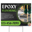 Epoxy Flooring Services Yard Sign Design 4 -  BFS-EPXY-24X18-DS-D4-BFS-EPXY-24X18-SS-D4