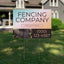 Fencing Services Yard Sign D3 -  BFS-FC-24x18-DS-D3-BFS-FC-24x18-SS-D3
